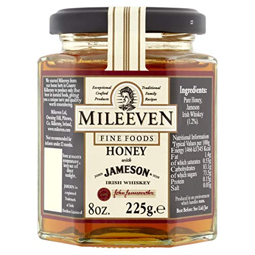 Mileeven Honey with Jameson Irish Whiskey, 8 Ounce.