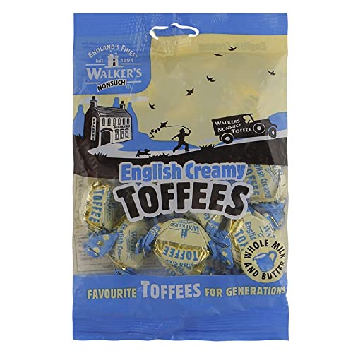 Walkers Toffee - English Creamy Bag 150g.