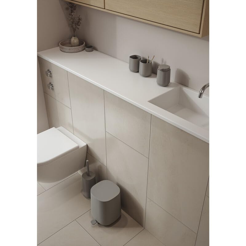 Zone Denmark Modern Elegance Nova Bathroom Bin, Cosmetic Bin, and Waste Bin - Sleek Design for Stylish Bathrooms and Efficient Waste Management