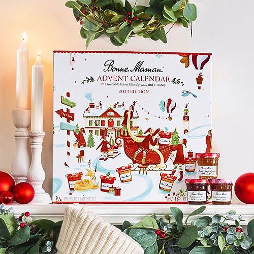 Bonne Maman 2024 Limited Edition Advent Calendar, 24 Mini Spreads