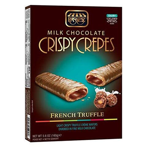 Milk Chocolate Crispy Crepes French Truffle (12 Crepes in a Box)