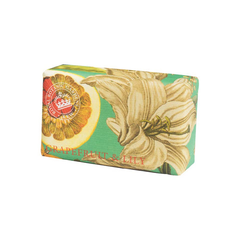 The English Soap Company, Royal Botanical Gardens, Kew Grapefruit & Lily Shea Butter Soap, 240g