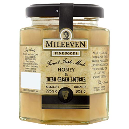 Mileeven Honey & Irish Cream Liqueur, 8 Ounce.