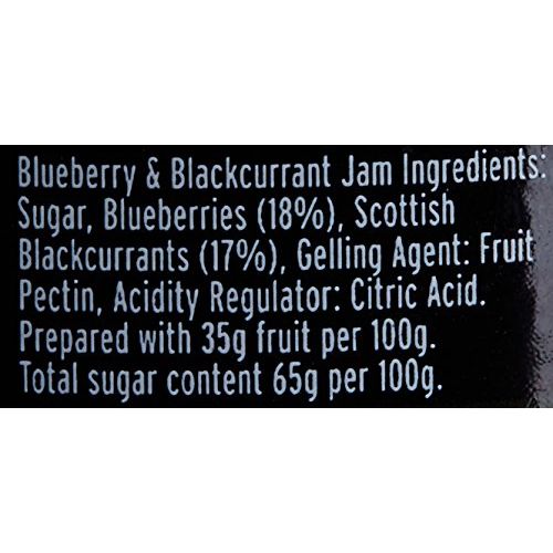 MACKAYS Blueberry & Black Currant Preserve, 12 Ounce.