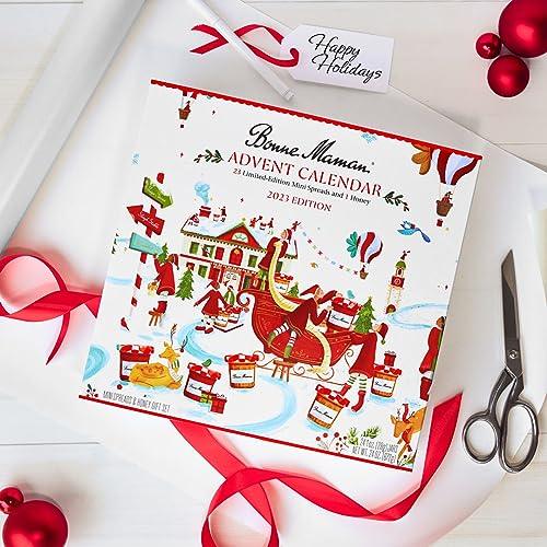 Bonne Maman 2024 Limited Edition Advent Calendar, 24 Mini Spreads