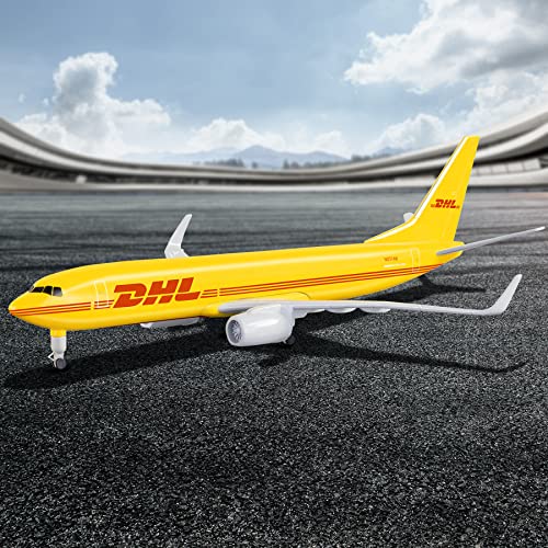 Busyflies 1:300 Scale DHL Airlines 737 Airplane Models Alloy Diecast Airplane Model.
