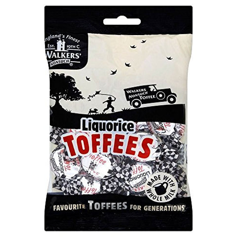 Walkers Nonsuch Liquorice Toffees (150g).