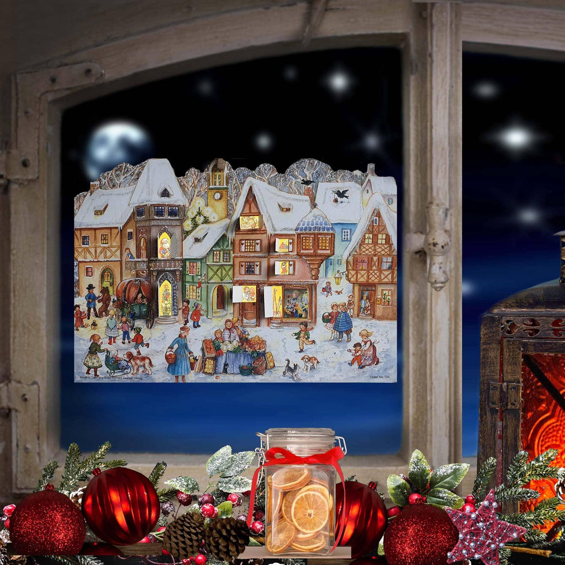 Old World Christmas Marketplace Advent Calendar