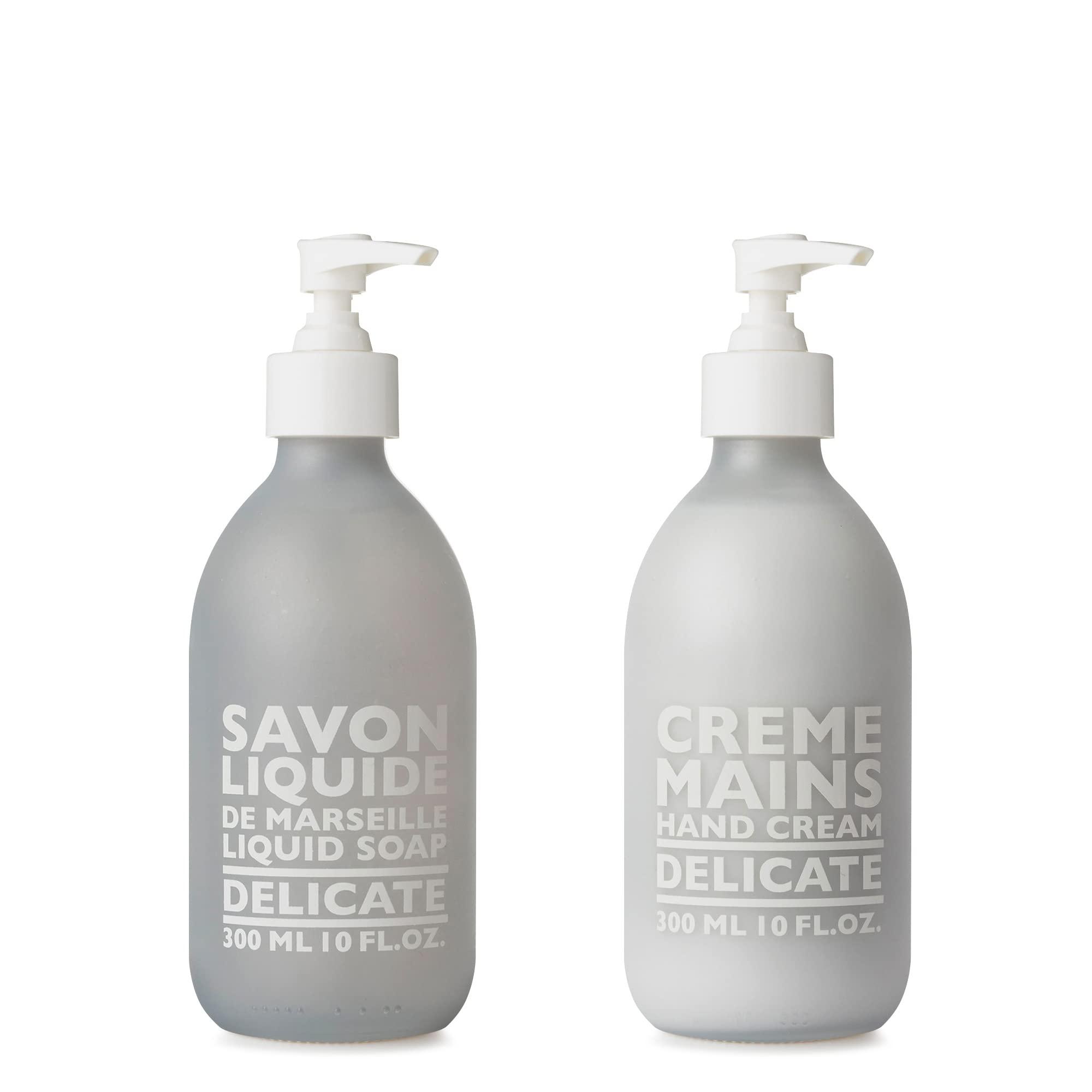 Compagnie de Provence, Liquid Soap and Luxury Hand Cream, Delicate