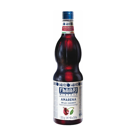 Fabbri Flavoring Syrup, Amarena Cherry, Made in Italy, 33.8 Ounce (1 Liter).