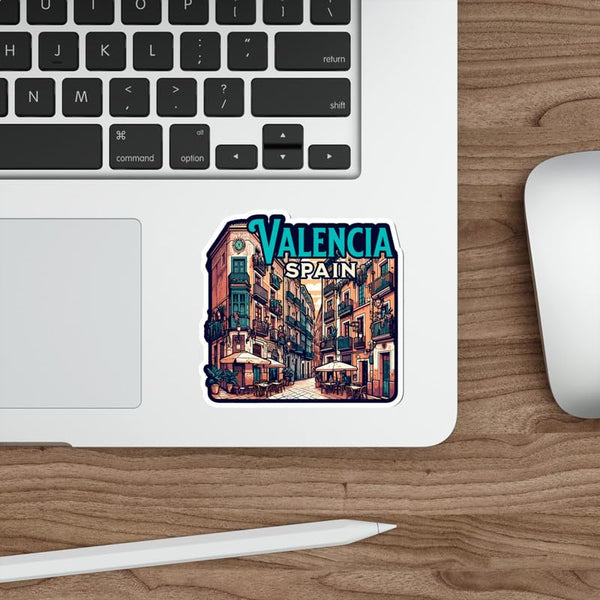 Valencia Sticker Spain Outdoors Vintage Decal Vinyl Small Waterproof 4".