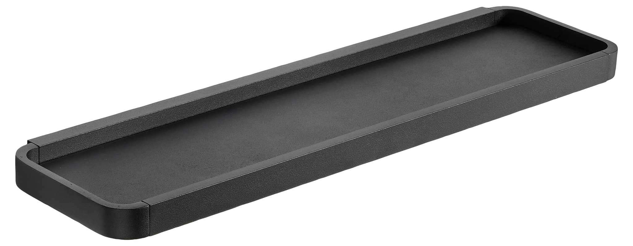 Zone Denmark Shower Shelf Rim Elevate Your Bath Space with Contemporary Elegance and Functional Design - Black