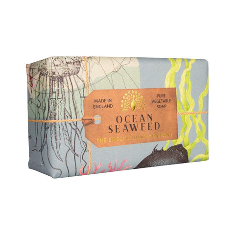 The English Soap Company, Ocean Seaweed Soap Bar, Anniversary Collection 200g