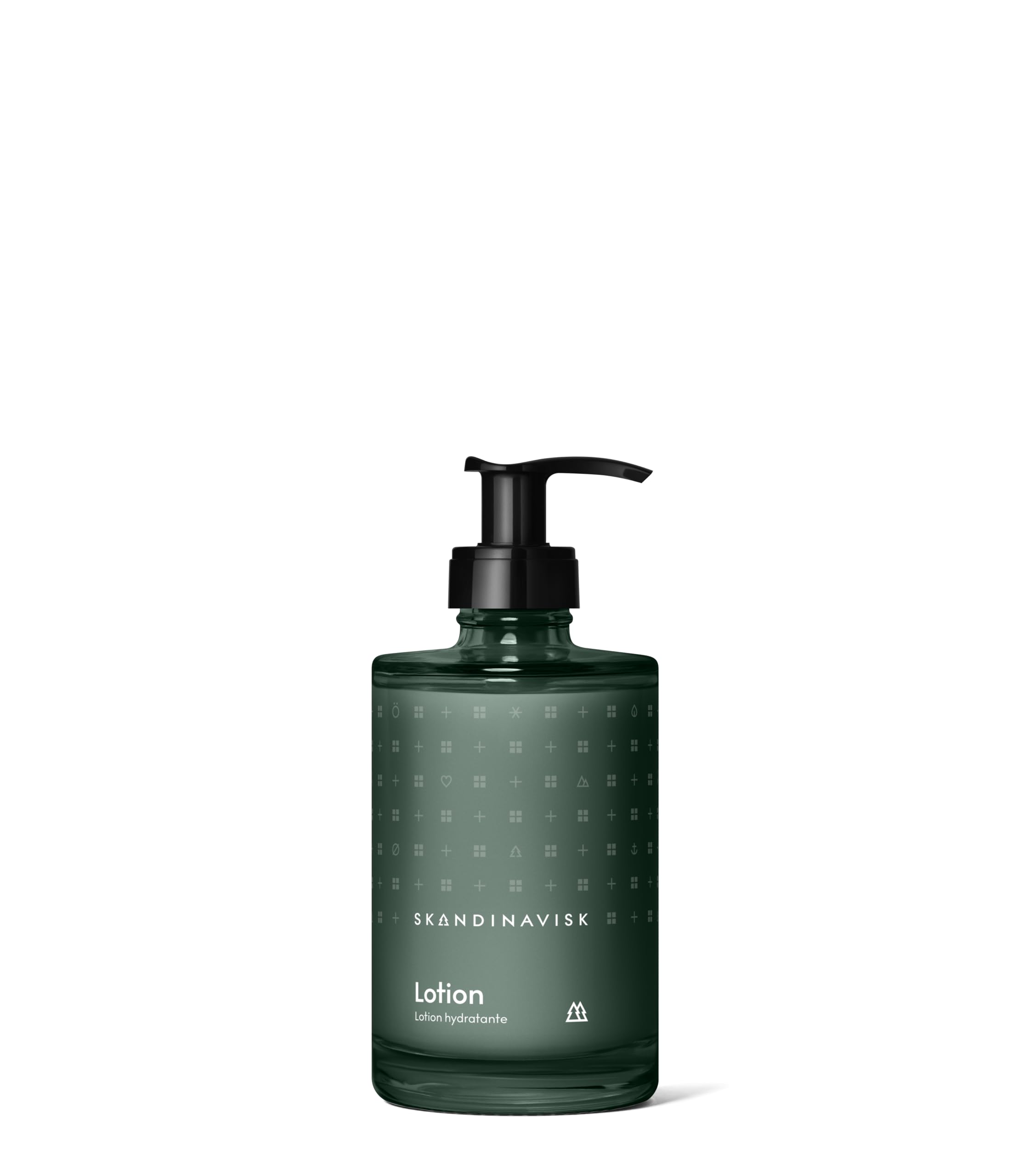 Skandinavisk SKOG ‘Forest’ Hand &amp; Body Lotion, Scent Notes: Pine Needles and Fir Cones, Birch Sap and Woodland Lily of the Valley, Coloured Glass Bottle with Pump, 6.75 fl. oz.