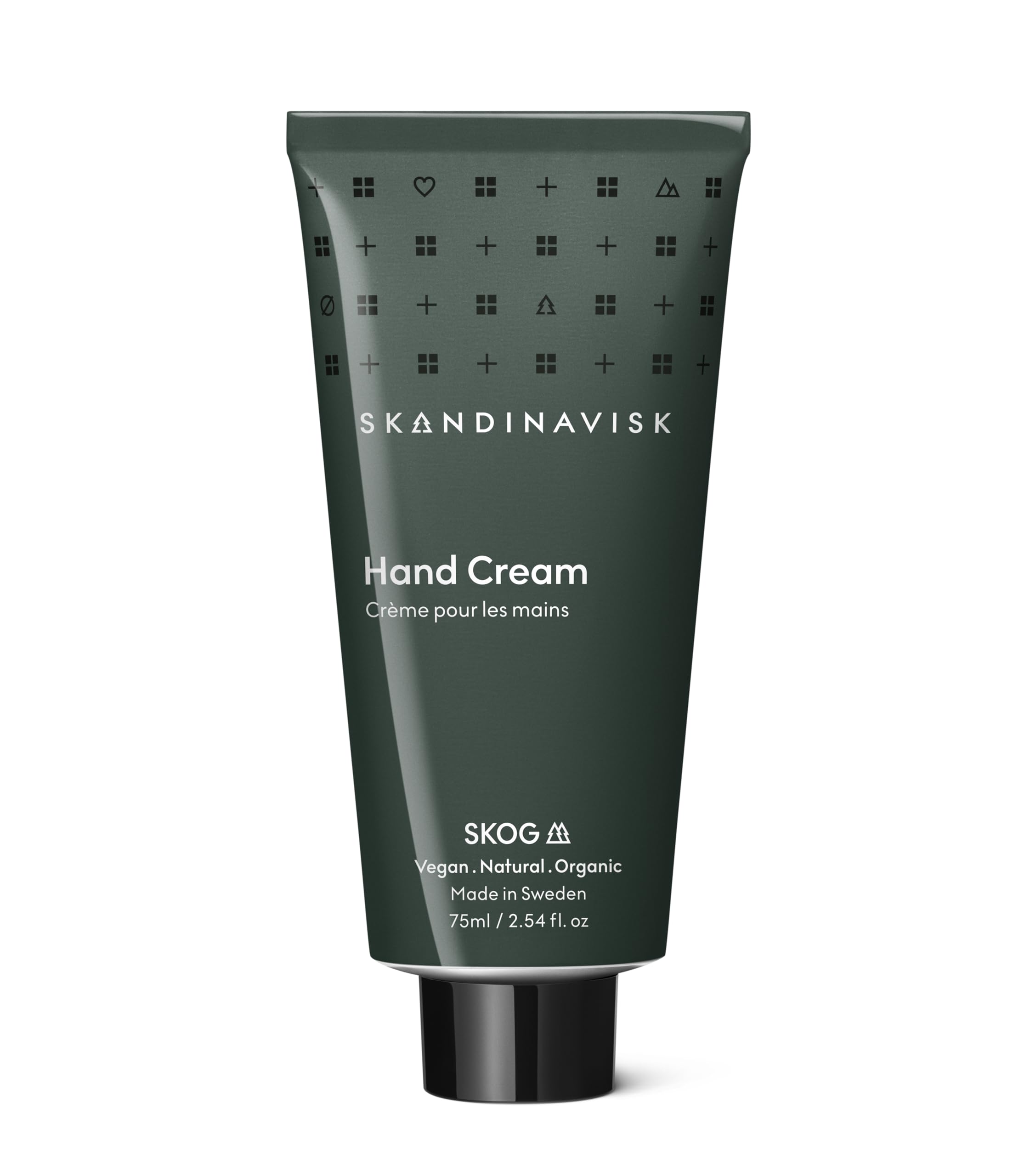 Skandinavisk SKOG ‘Forest’ Hand Cream, Scent Notes: Pine Needles and Fir Cones, Birch Sap and Woodland Lily of the Valley, Vegan Formula, 2.54 fl. oz.