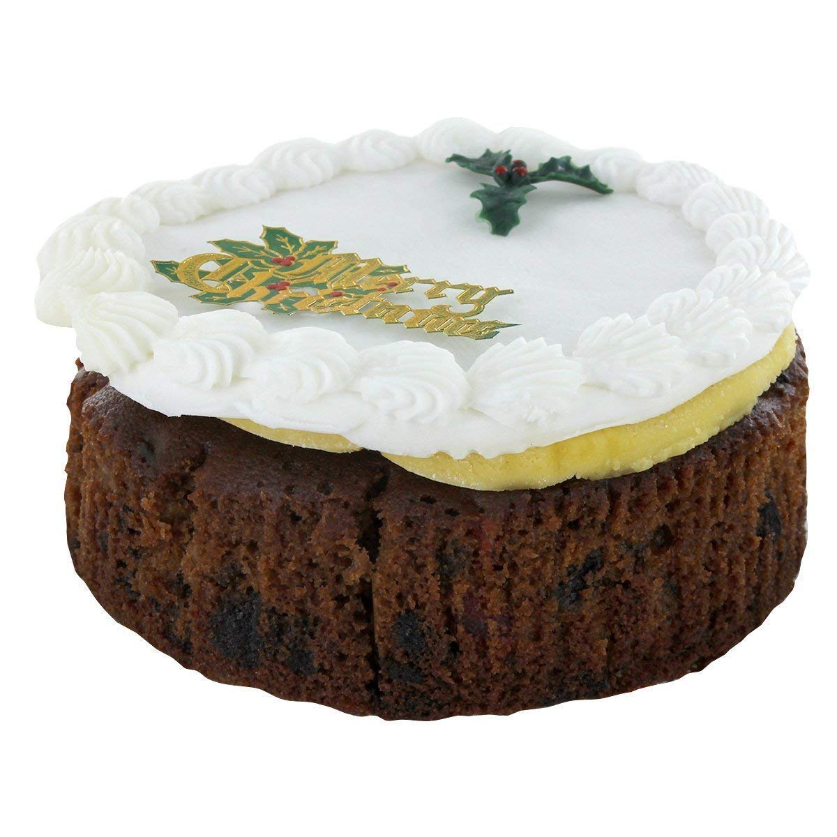 Norfolk Manor English Marzipan Top Iced Christmas Pudding Cake Imported from England 32 oz