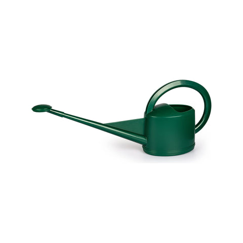 Consolidated Plastics Durable Swiss Watering Can with UV Protection, Ergonomic Handle for Indoor/Outdoor Gardening, Made in Switzerland (5 Liter, Green).