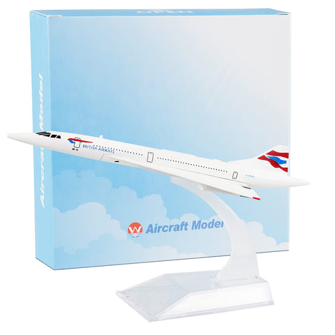 Busyflies Model Airplane 1:400 Diecast Airplanes Model Aircraft Metal BRITISHF BVFB Plane Alloy Model for Birthday Gift.
