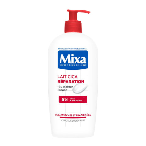 Mixa Sensitive Skin Expert - Milk Cica Repair - Long-Term Effect Repair - Dry and Rough Skin - Hypoallergenic - 250ml