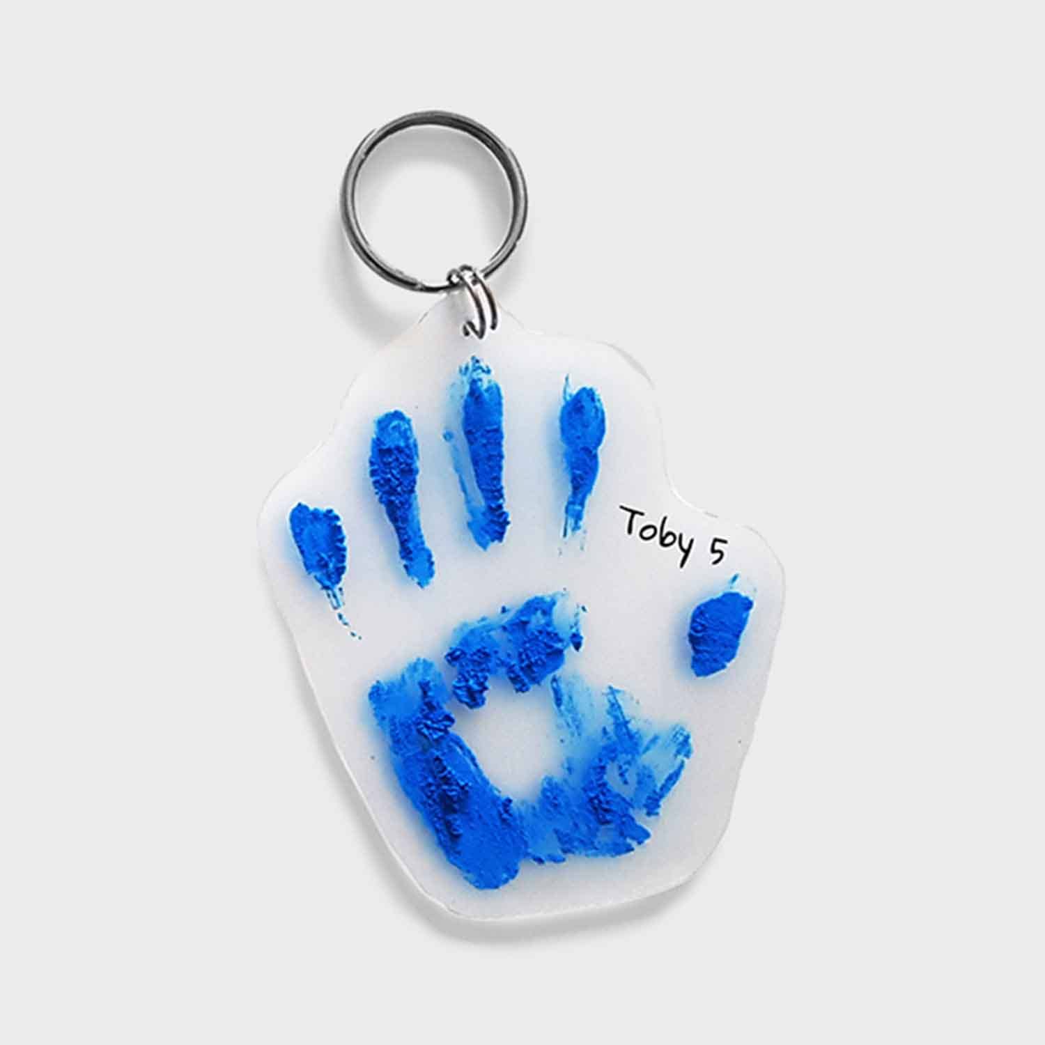 Hand Print Shrink Key Chain Kit