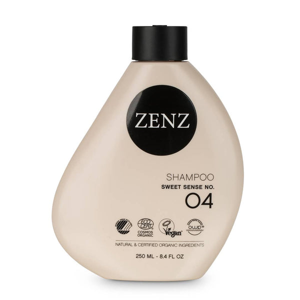 ZENZ Organic Products - Organic Shampoo Sweet Sense no. 04 - Available in 4 sizes