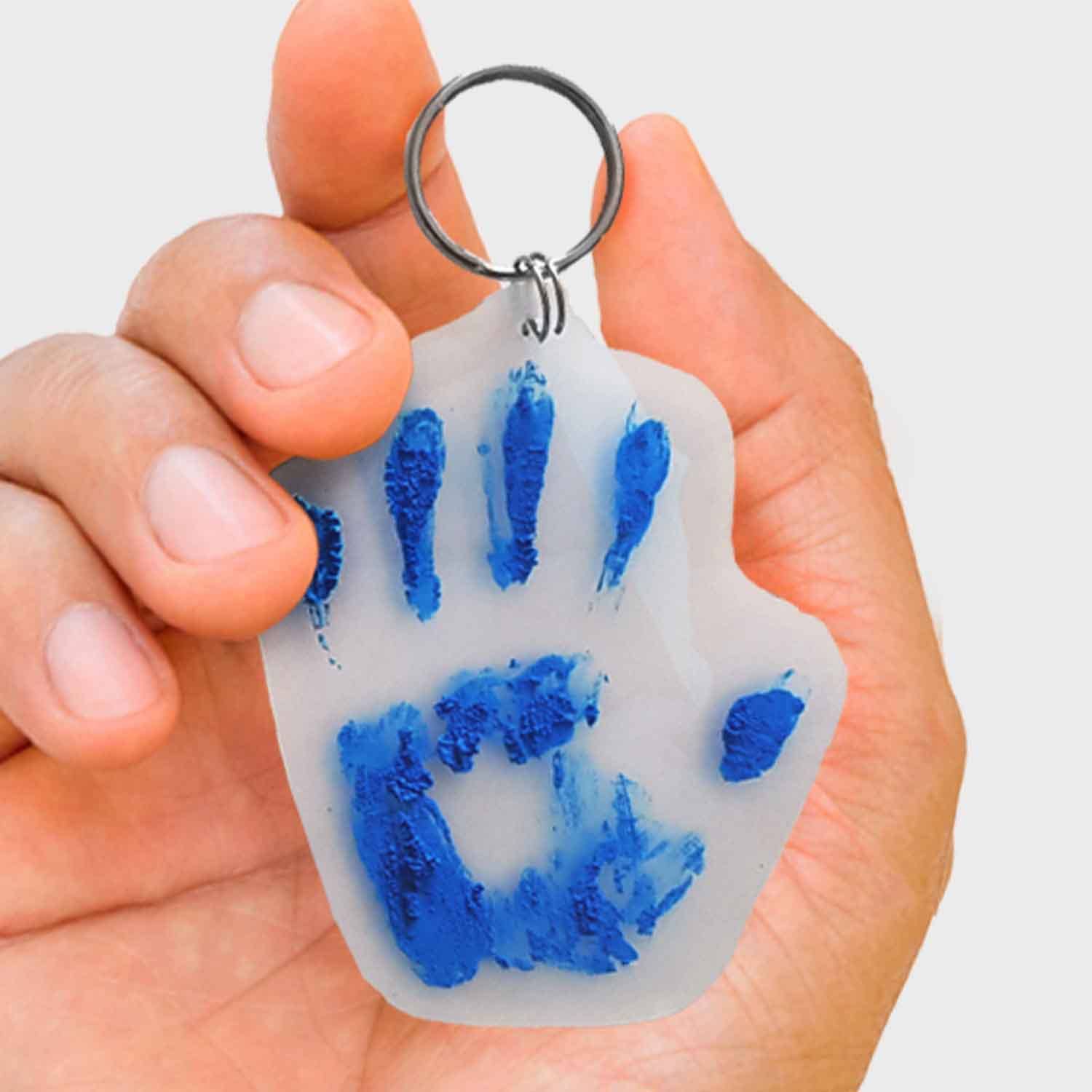 Hand Print Shrink Key Chain Kit