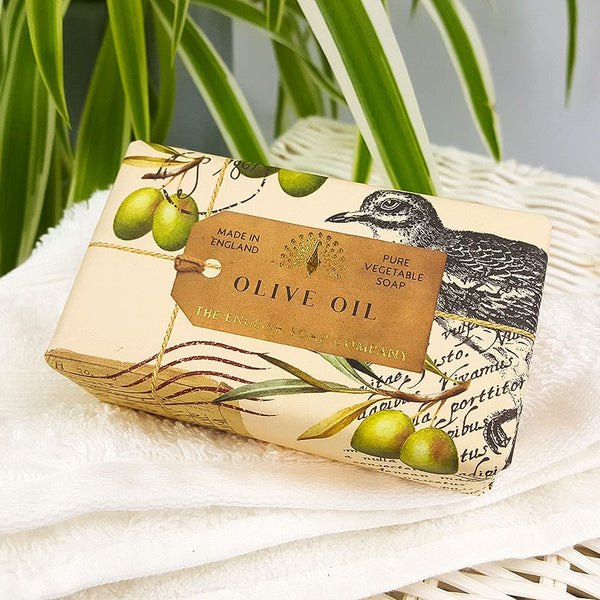 The English Soap Company, Olive Oil Soap Bar, Anniversary Collection 200g.