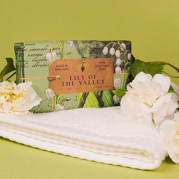 The English Soap Company, Lily of the Valley Soap Bar, Anniversary Collection, 200g