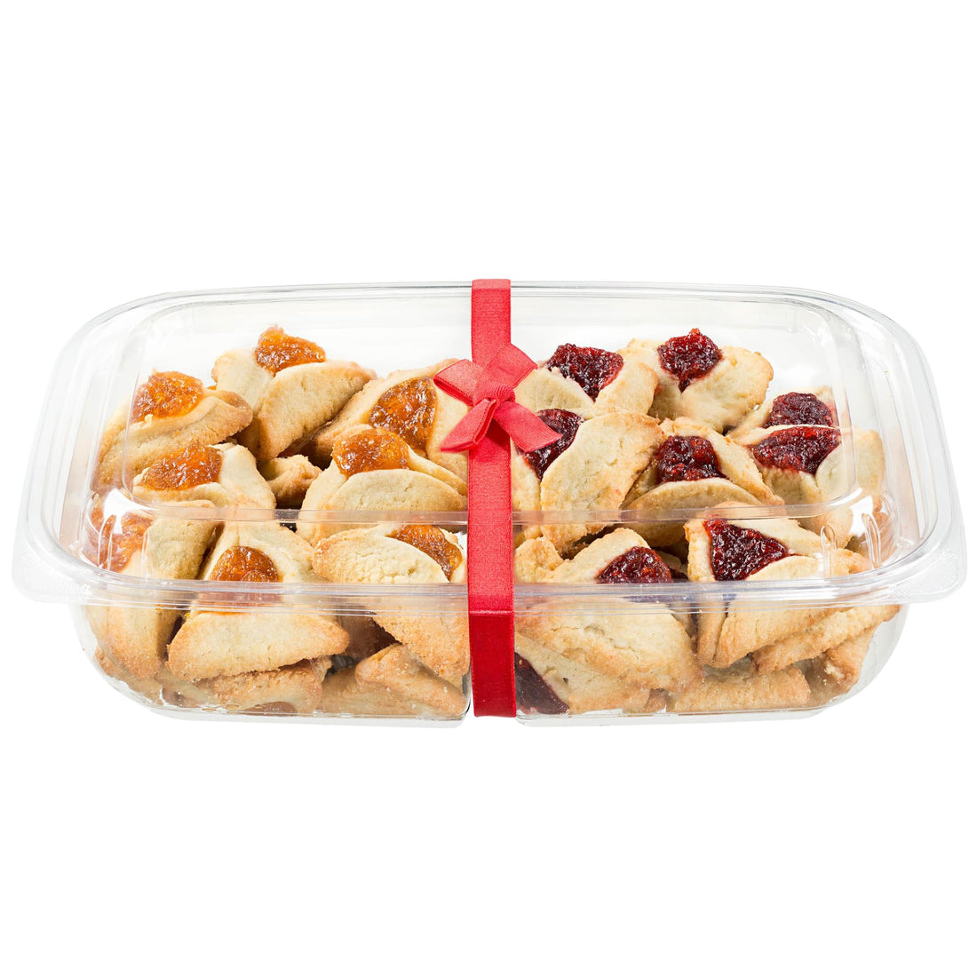 Hamentaschen Cookies Filled with Raspberry and Apricot Filling | Gourmet Cookie Gifts | Mishloach Manot | Purim Gift Idea for Him &amp; Her | Kosher Hamentaschen Cookies | 22 oz Stern’s Bakery