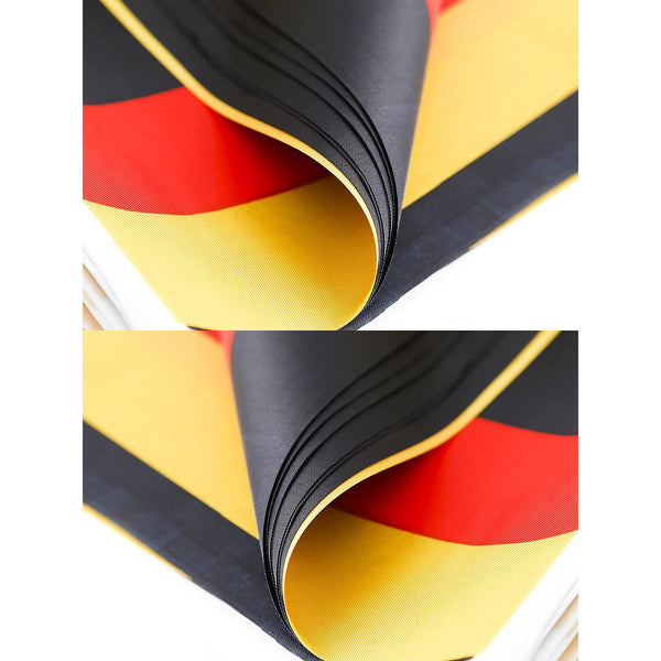 Germany German Flag Banner String,Small Mini Germany Pennant flags,For Grand Opening,Olympics,National Sports Events,Party Festival Decorations(50 Feet 38 Flags).
