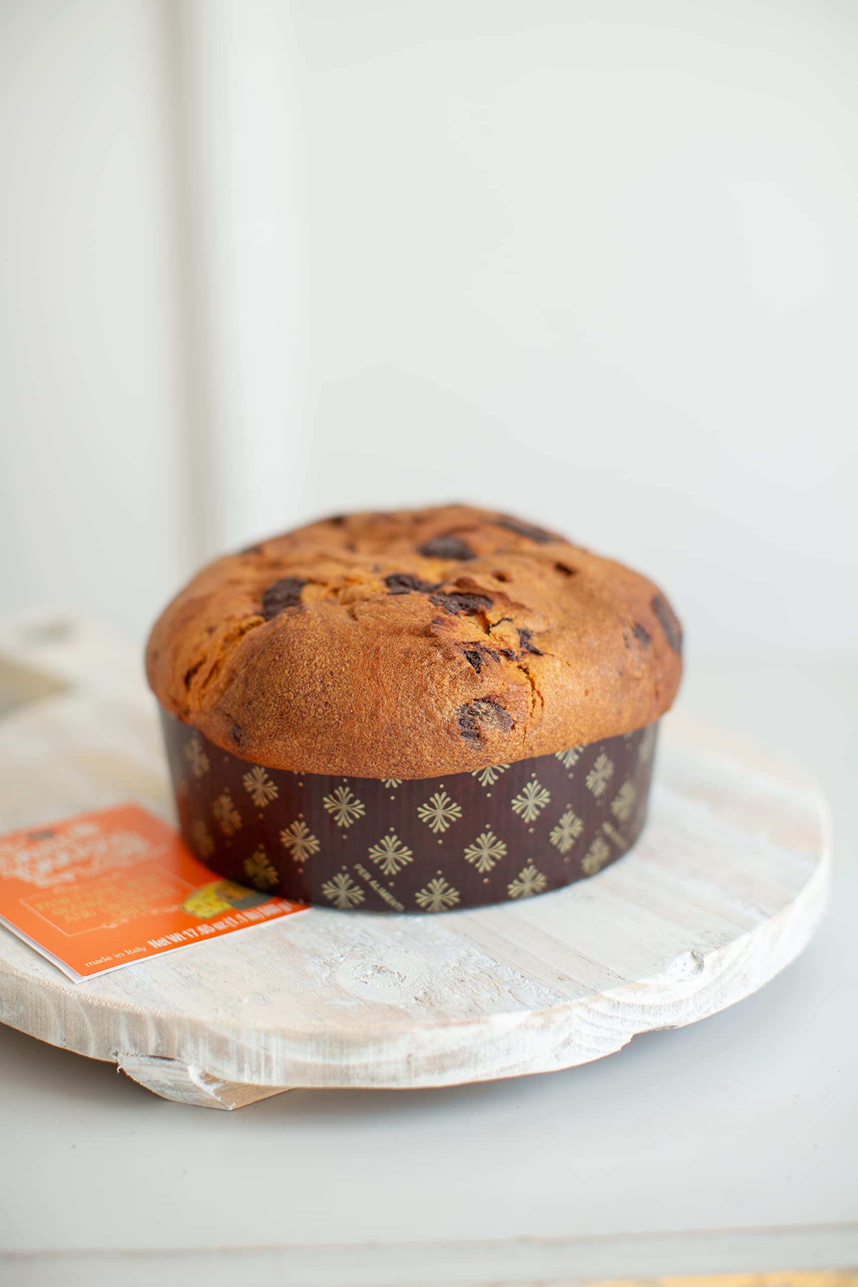 Panettone Tommaso Muzzi Orange and Chocolate, Made in Italy, 1.1 pound…