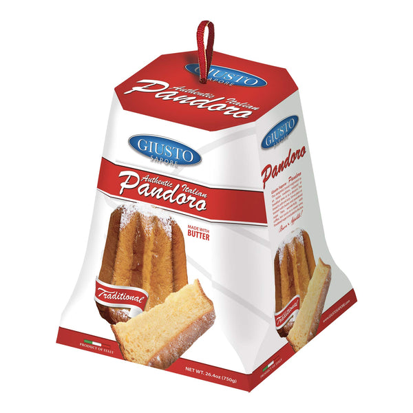 Pandoro Premium Gourmet Bread 26.4oz. - Traditional Dessert