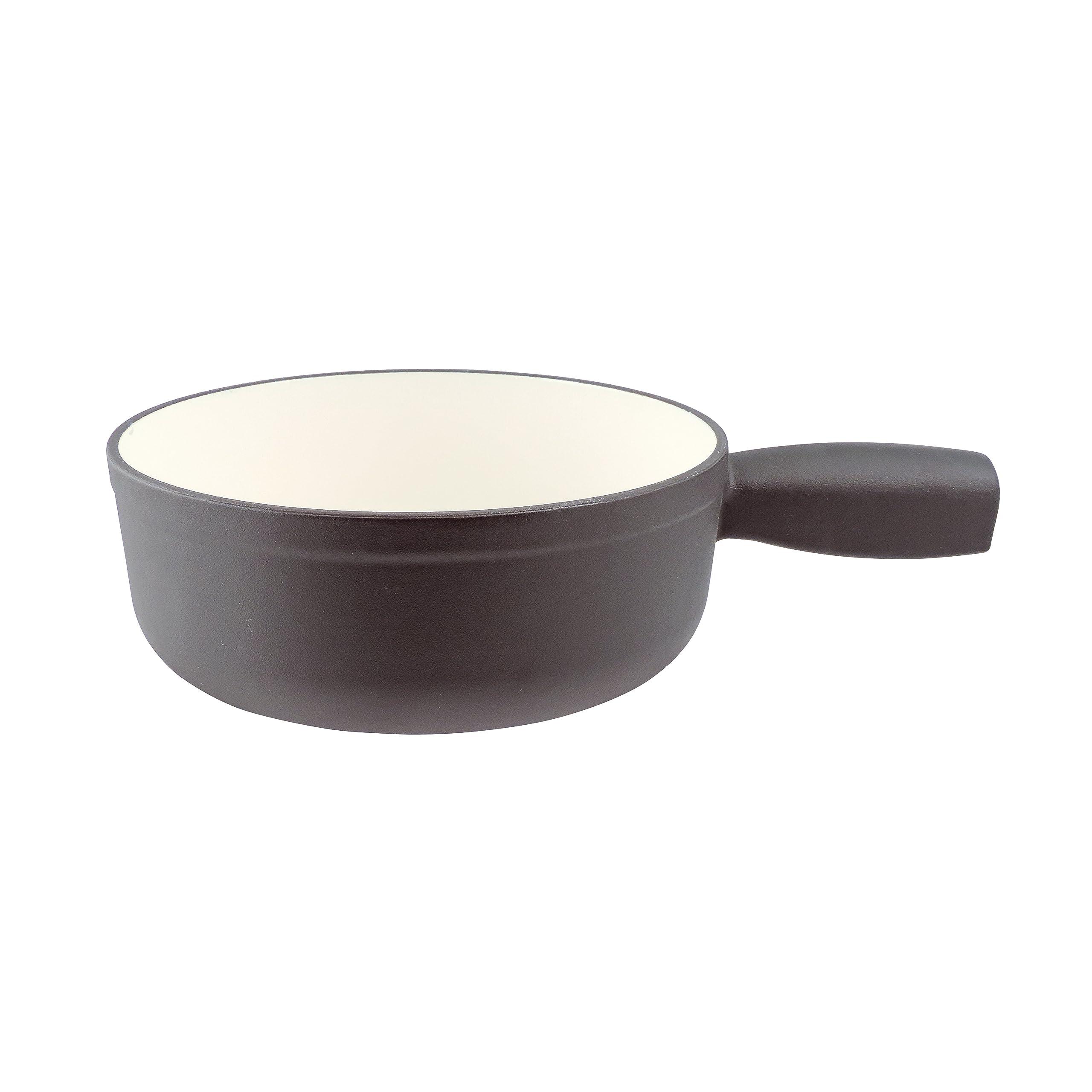 Swissmar Lugano Cheese Fondue, 9-Piece, Black