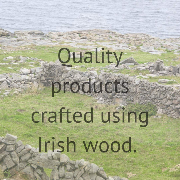 Biddy Murphy Ash Hardwood Cutting Board for Kitchen 16" x 10" Large Handmade, Sustainable Irish Wood, Reversible, Made in Ireland.