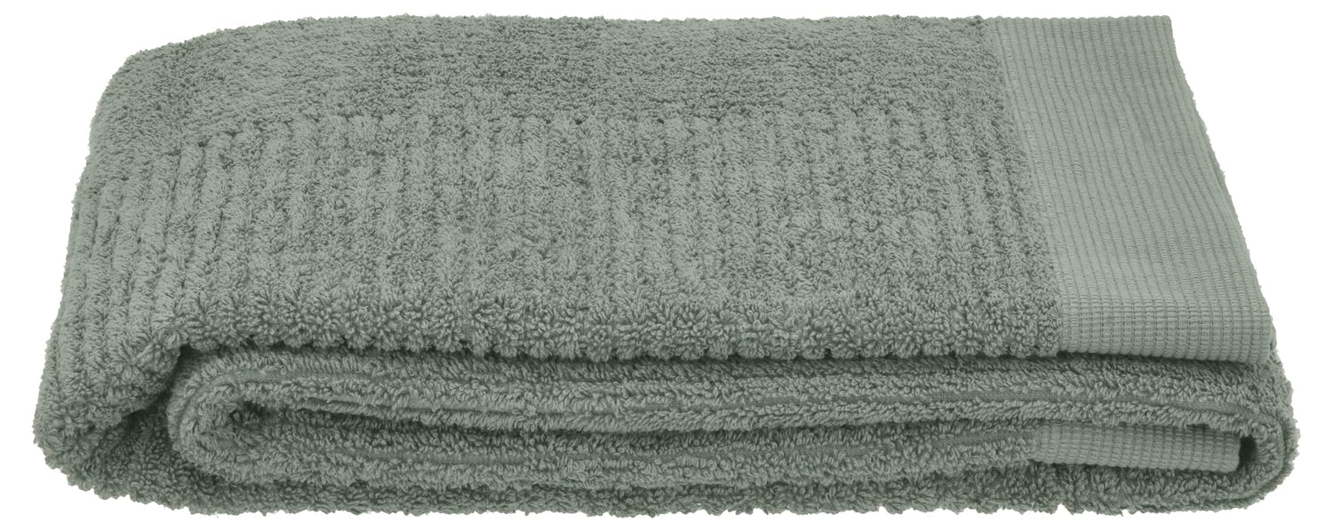 Zone Denmark Luxury &amp; Classic 100% Cotton Towels - Quick Drying Hand, Bath, and Shower Towels for Ultimate Comfort and Style in Every Touch (Matcha Green)