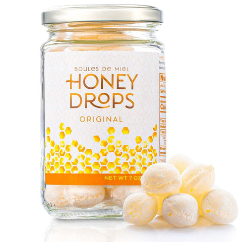 Honey Drops 7oz Jar Gourmet European Candy [7oz/200gr].