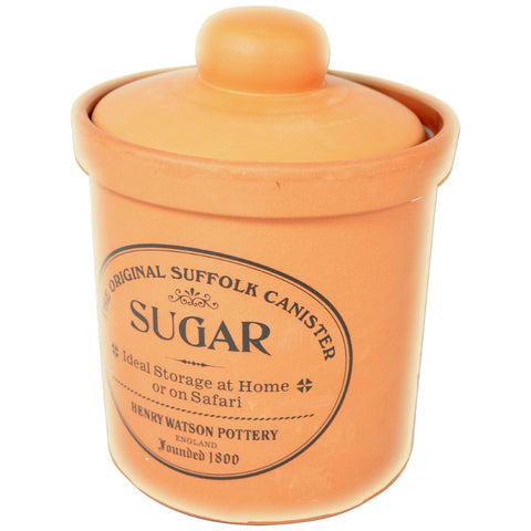 Henry Watson Airtight Sugar Canister, Made in England, The Original Suffolk Collection.
