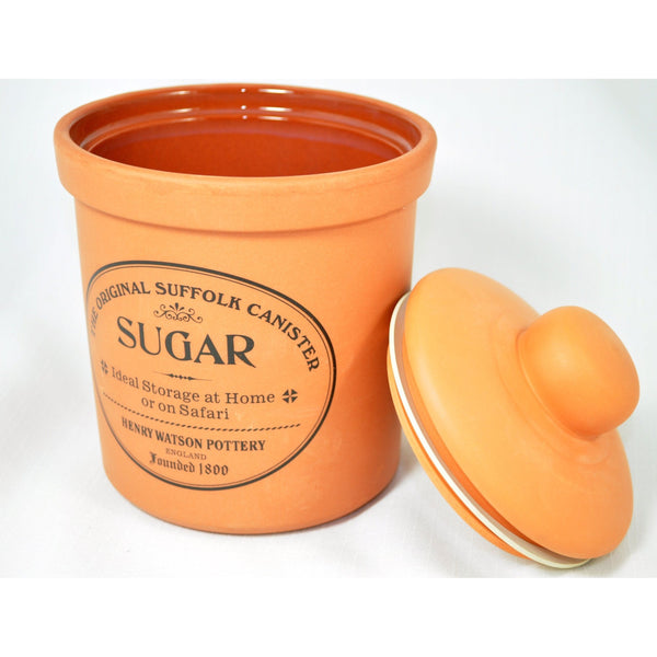 Henry Watson Airtight Sugar Canister, Made in England, The Original Suffolk Collection.