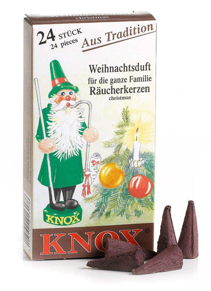 Boxes German Incense Cones - Christmas Scent