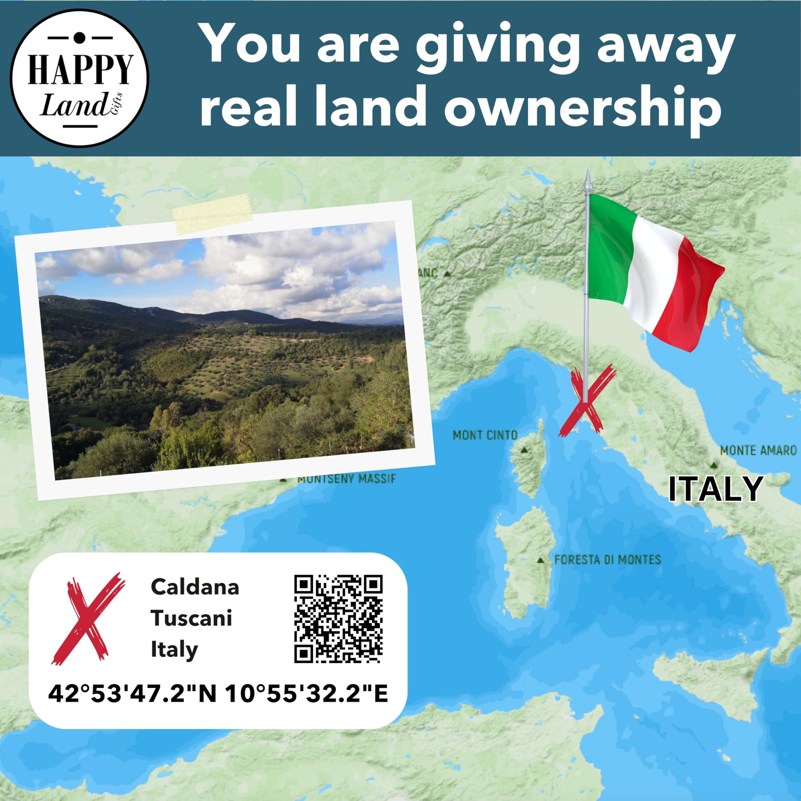 A Real Piece of Land ITALY Gift