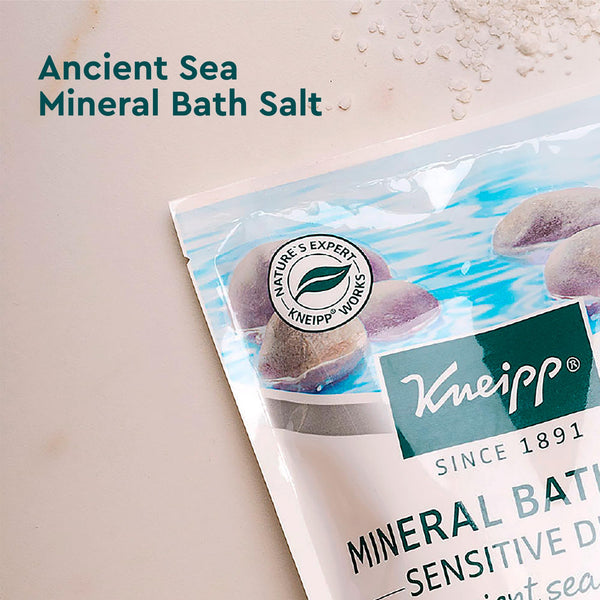 Kneipp Sensitive Derm Ancient Sea Mineral Bath Salt - Self-Care for Sensitive Skin - 17.6 oz - Up to 10 Baths