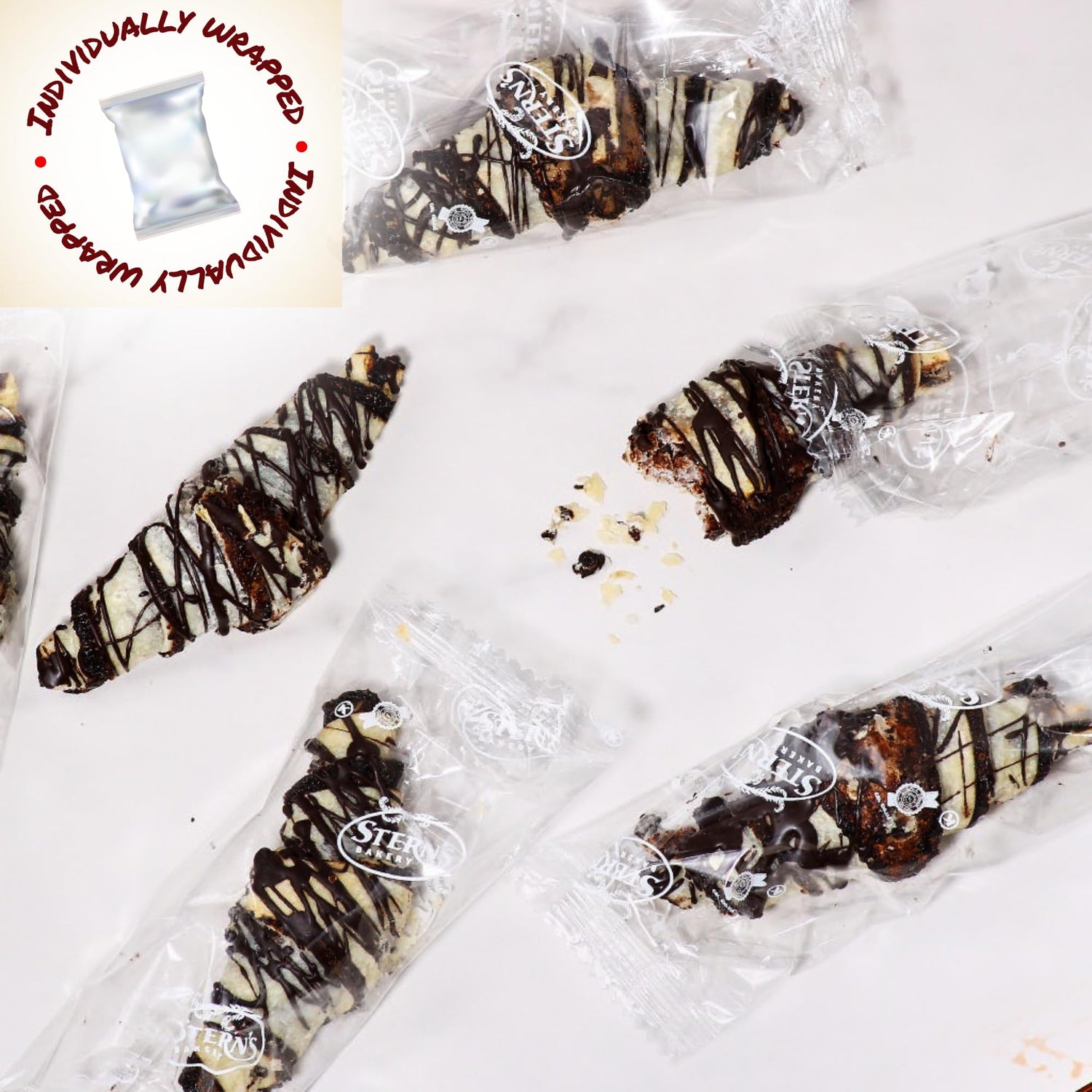 Sugar Free Pastries | Chocolate Croissant Chocolate Babka Bread | Breakfast Pastry | Dairy &amp; Nut Free | Preservative Free | Unique for Holidays &amp; Birthdays | 10 oz Stern’s Bakery