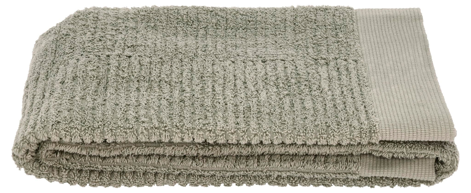 Zone Denmark Luxury &amp; Classic 100% Cotton Towels - Quick Drying Hand, Bath, and Shower Towels for Ultimate Comfort and Style in Every Touch (Eucalyptus Green)