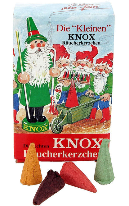 Knox Mini German Incense Cones Variety Pack Made Germany for Christmas Smokers