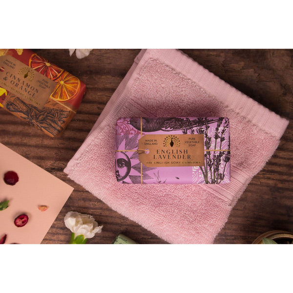 The English Soap Company, English Lavender Soap Bar, Anniversary Collection 200g
