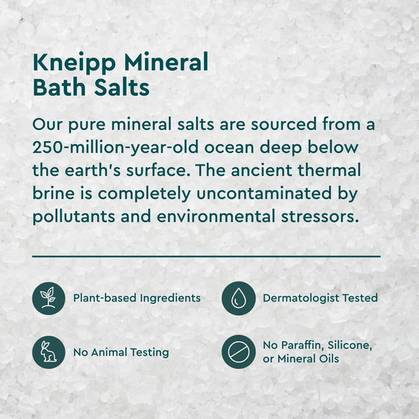Kneipp Joint & Muscle Mineral Bath Salt with Arnica - Rejuvenate Joints & Muscles - 17.6 oz - Up to 10 Baths