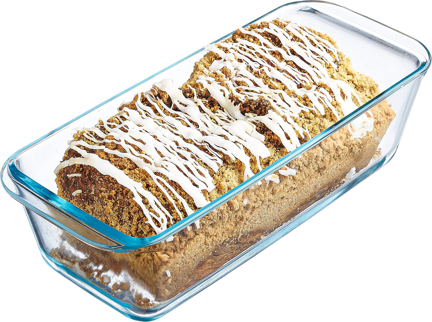 Simax Glassware Classic 1.5 Quart Loaf Dish, Heat, Cold and Shock-Proof Borosilicate Glass, Made in Europe, Dishwasher Safe, 11” x 4.8” x 3”