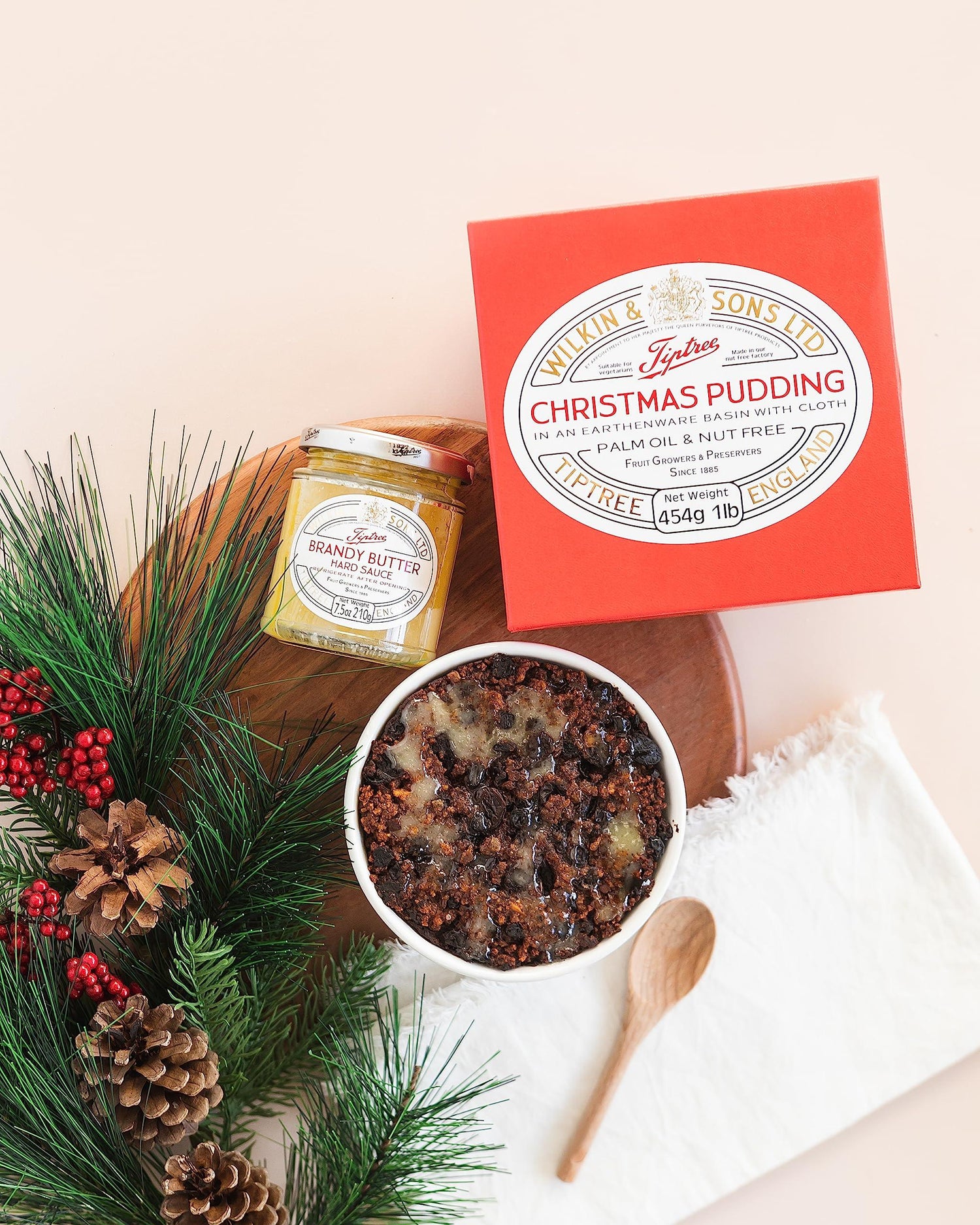 Tiptree Boxed Christmas Pudding, 1 Pound