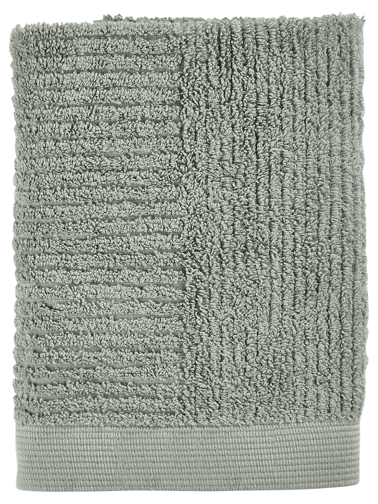 Zone Denmark Luxury &amp; Classic 100% Cotton Towels - Quick Drying Hand, Bath, and Shower Towels for Ultimate Comfort and Style in Every Touch (Matcha Green)