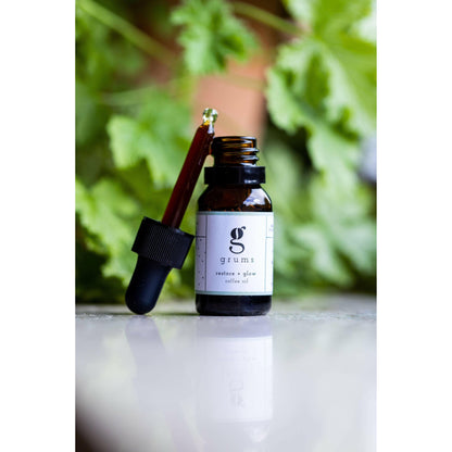 restore + glow coffee oil (15 ml.) - 100% upcycled powerful facial oil - The European Gift Store